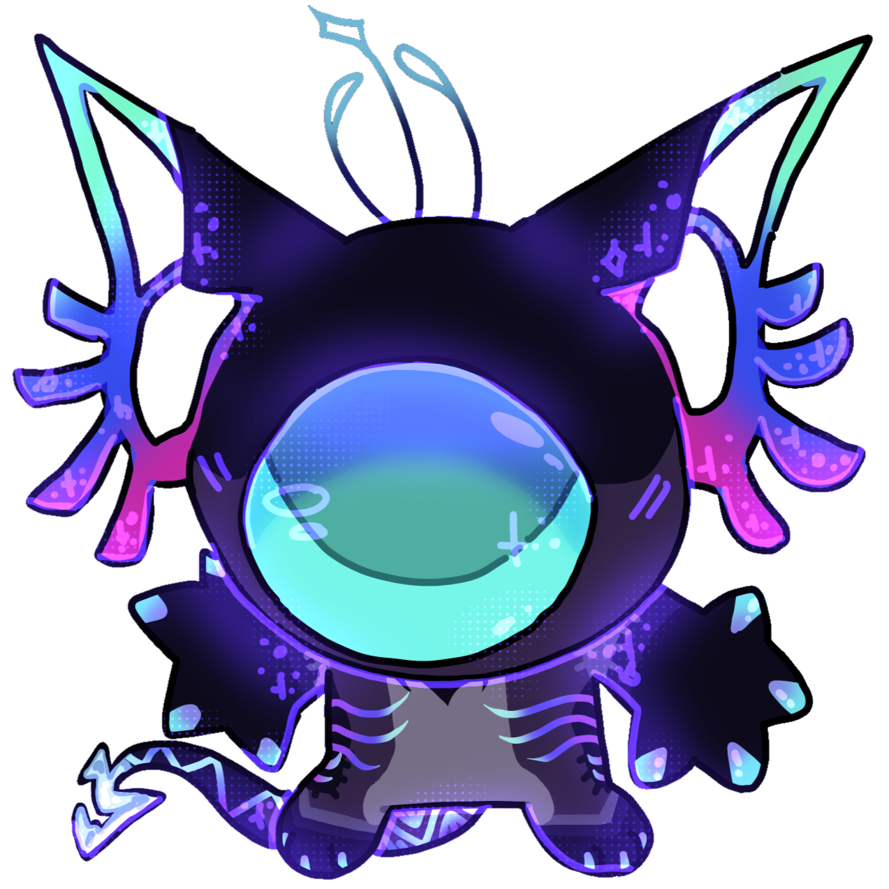 art by clownreaper on toyhouse! thank you for letting me use your art